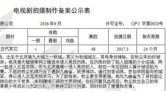 王源大主宰播出时间2018年几月 电视剧大主宰讲了什么故事