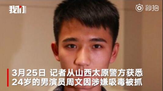 演员周文和母亲吸毒被抓 周文是谁曾和杨洋合作拍新红楼